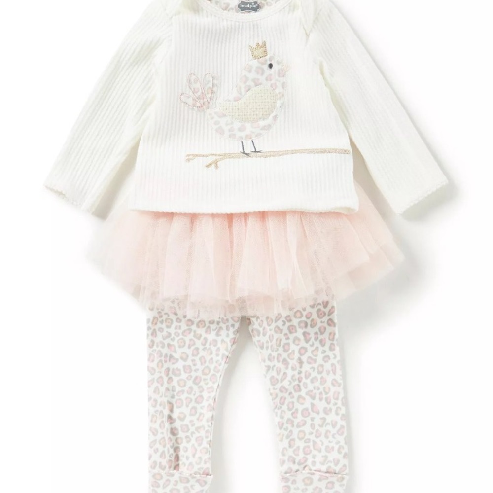 Mud Pie Baby Girl 2 Piece Set